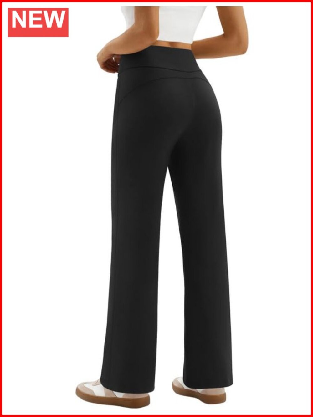 Wide Leg Yoga Pants High Waist Stretch Lounge Workout Pants